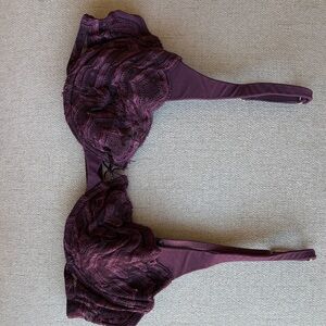 Victoria's Secret Deep Purple Lace Bra